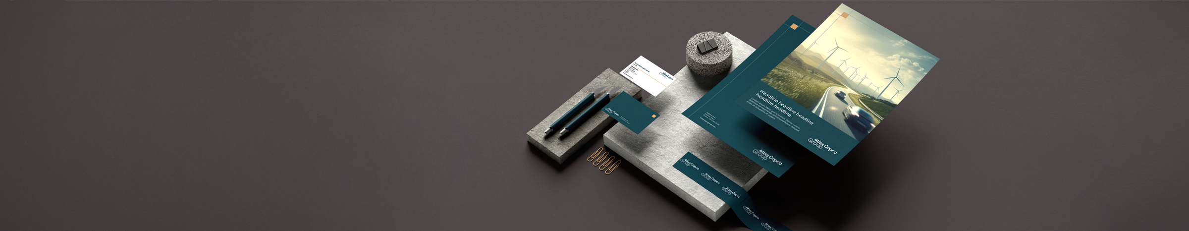 Atlas Copco Group identity manual